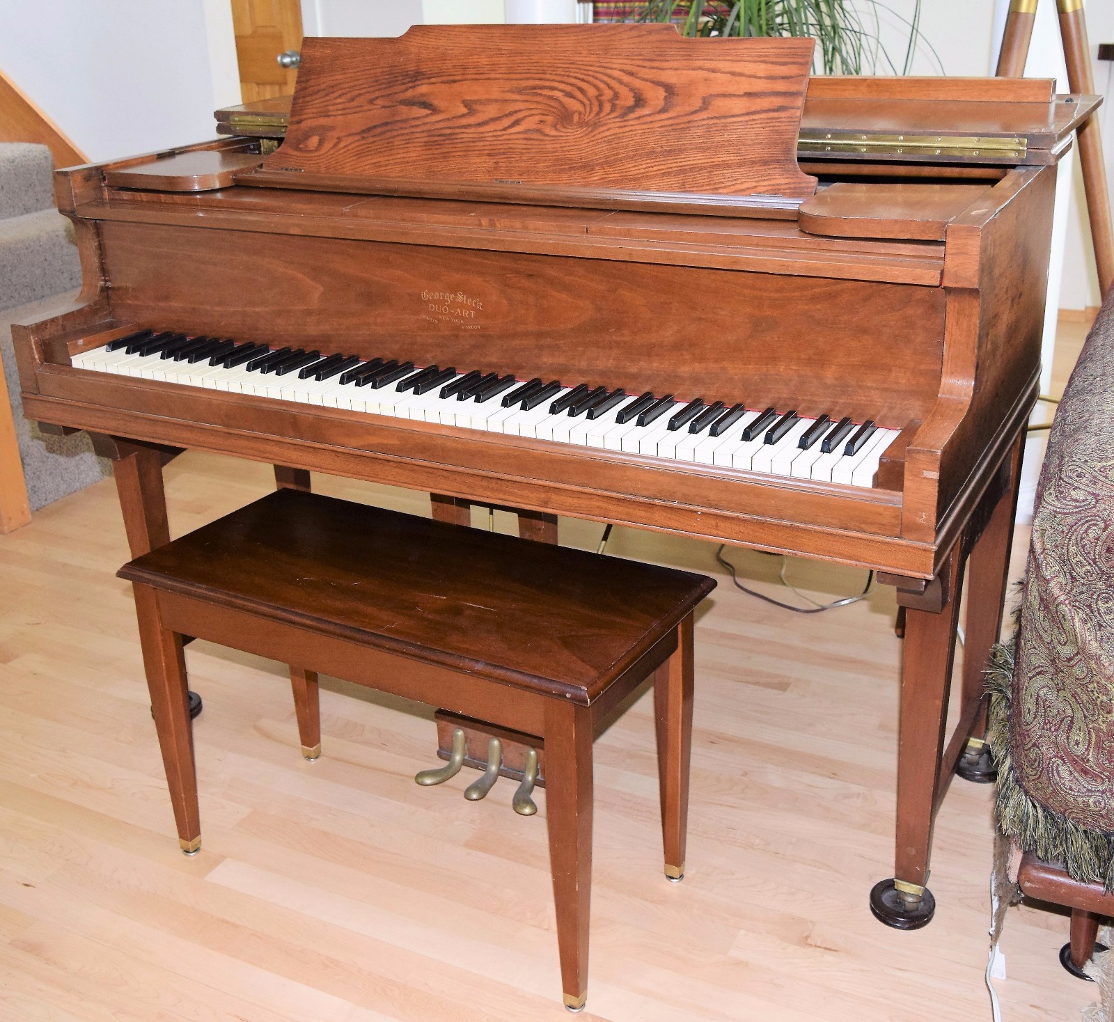 George Steck -  DUO-ART - Reproducing Baby Grand Piano - 1931
