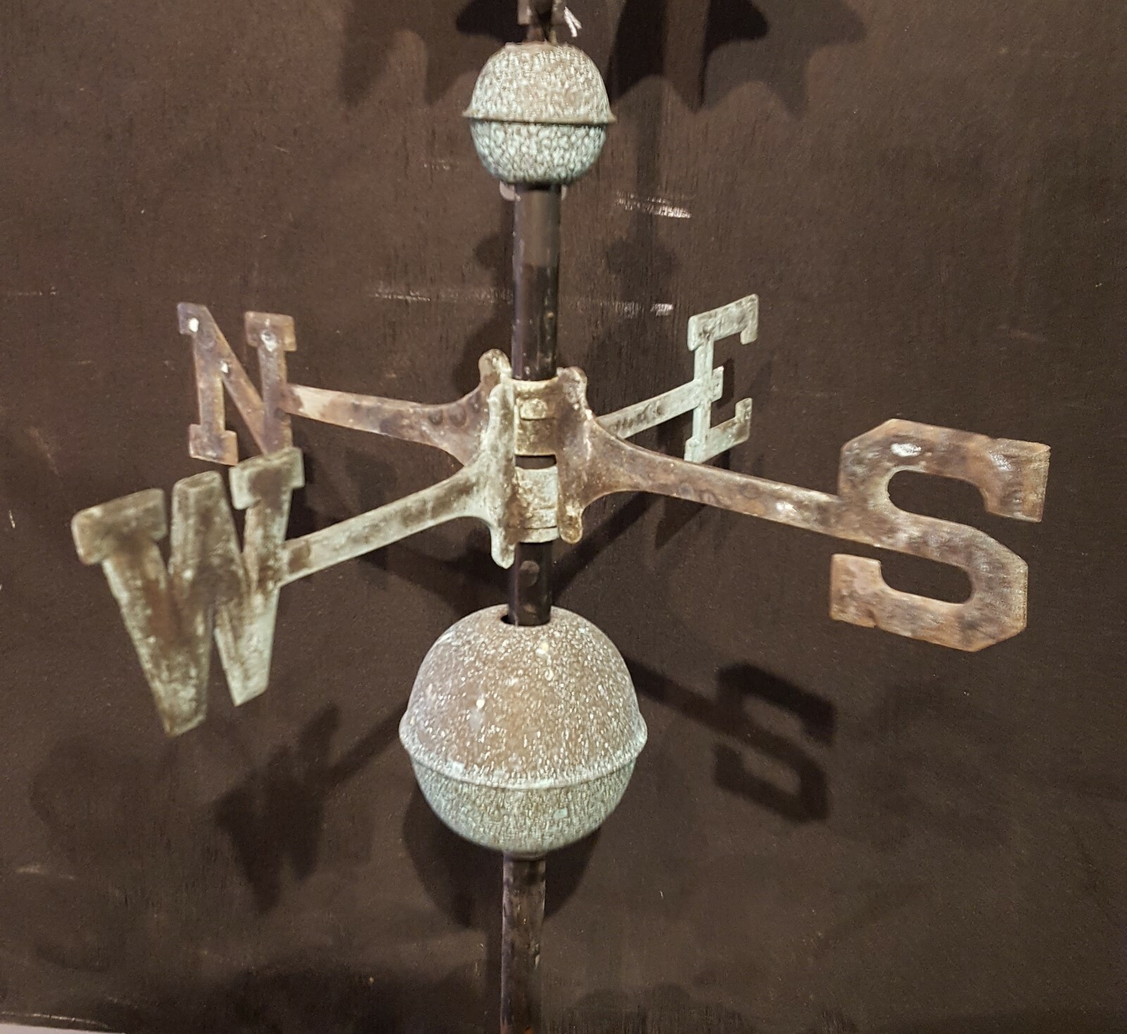 Copper Landing Duck Weathervane, preowned, excellent condition