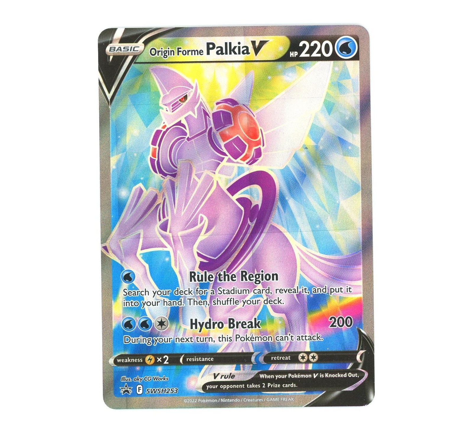 【PSA10】オリジンパルキアV SR/Origin Forme Palkia Origin Forme Palkia V NM #39 SWSH10: Astral Radiance Pokemon