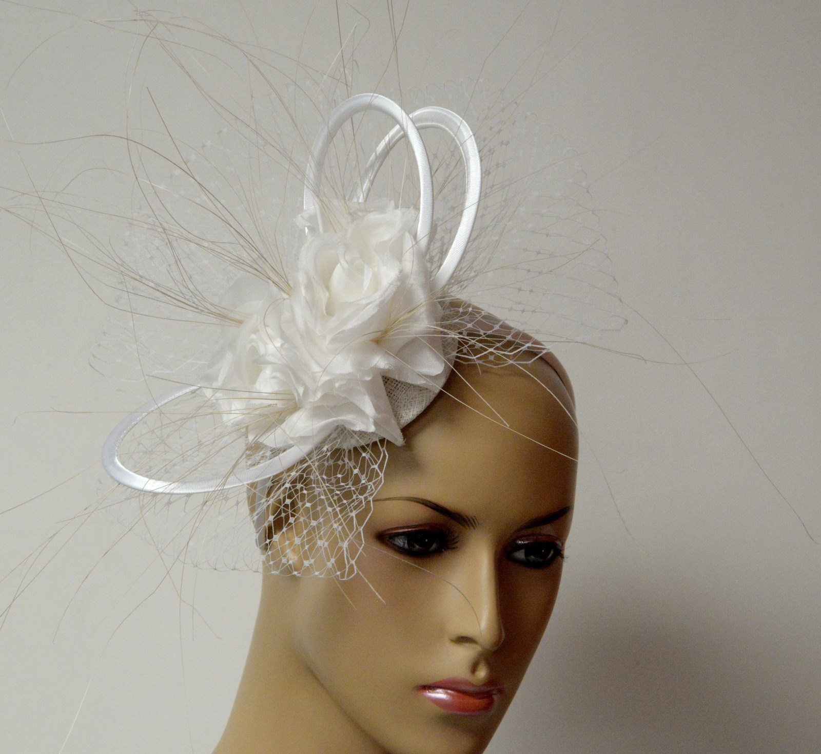 High Quality Kentucky Derby Sinamay Fascinator Kate Middleton Style Fascinator