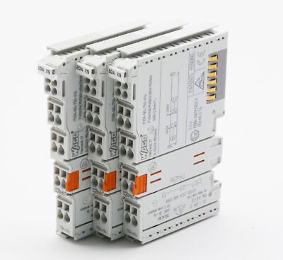 3x WAGO 750-614 750614 0,08-2,5mm² Potential Multiplication Module -used-