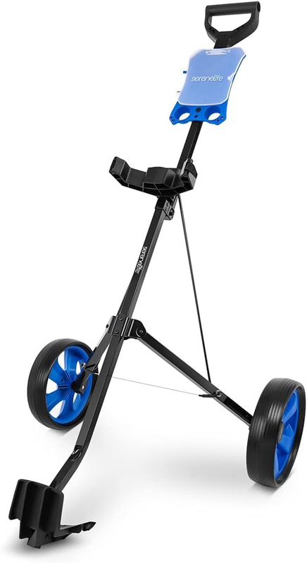 Push Cart - Lightweight Folding Walking Roller Trolley Bag S
