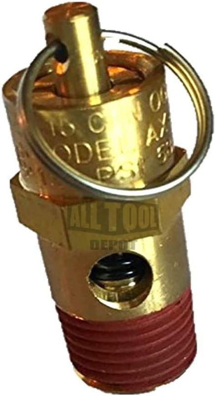 New 1/4" NPT 150 PSI 58 SCFM Air Compressor Relief Pressure Sa