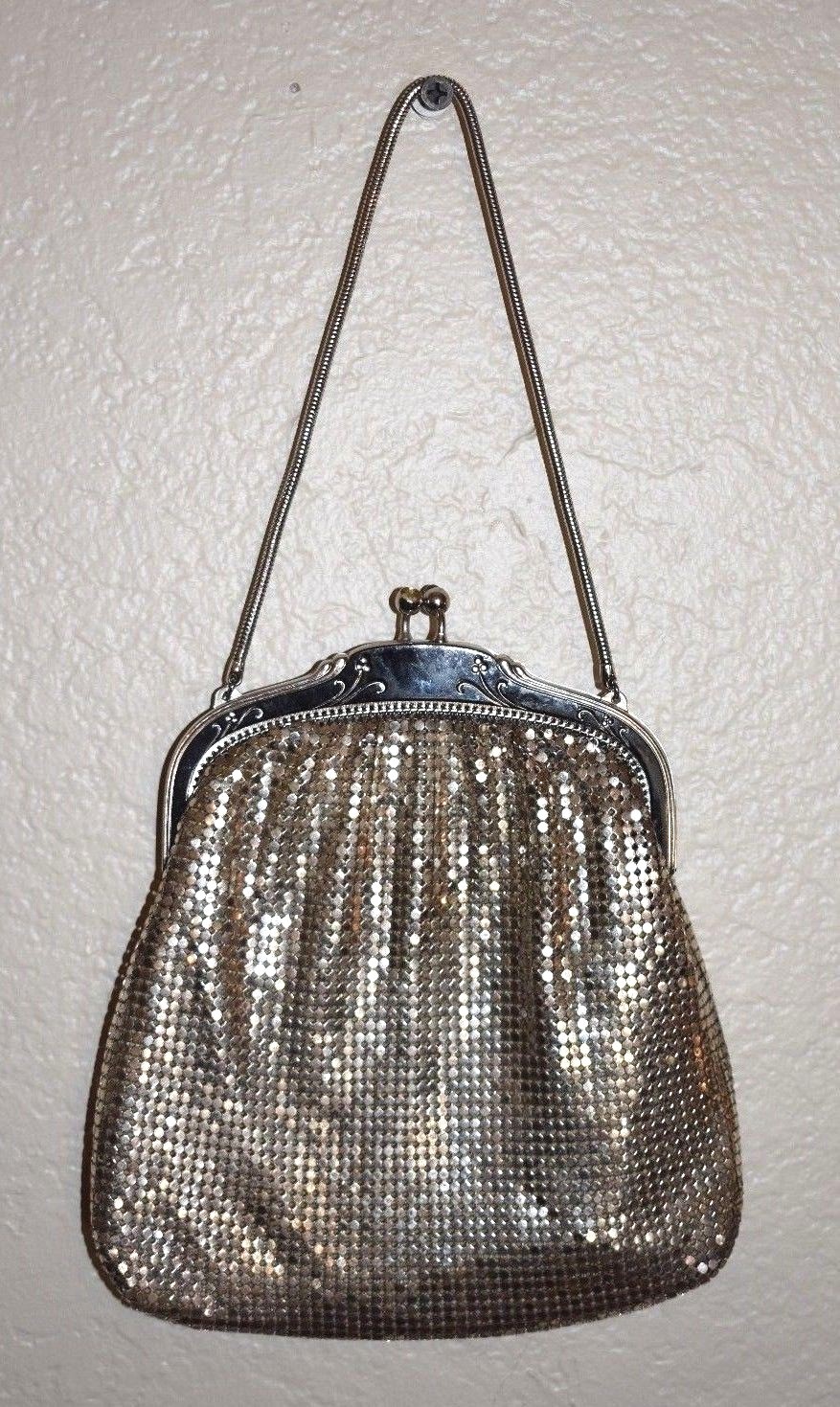 パーティーバッグ（Whiting & Davis） Silver Mesh Whiting and Davis Handbag - Etsy