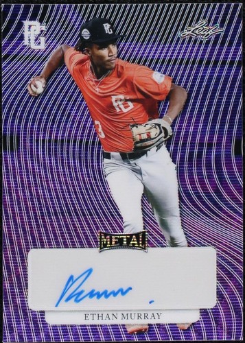 2023 Leaf Perfect Game National Showcase - Ethan Murray #MA-EM2