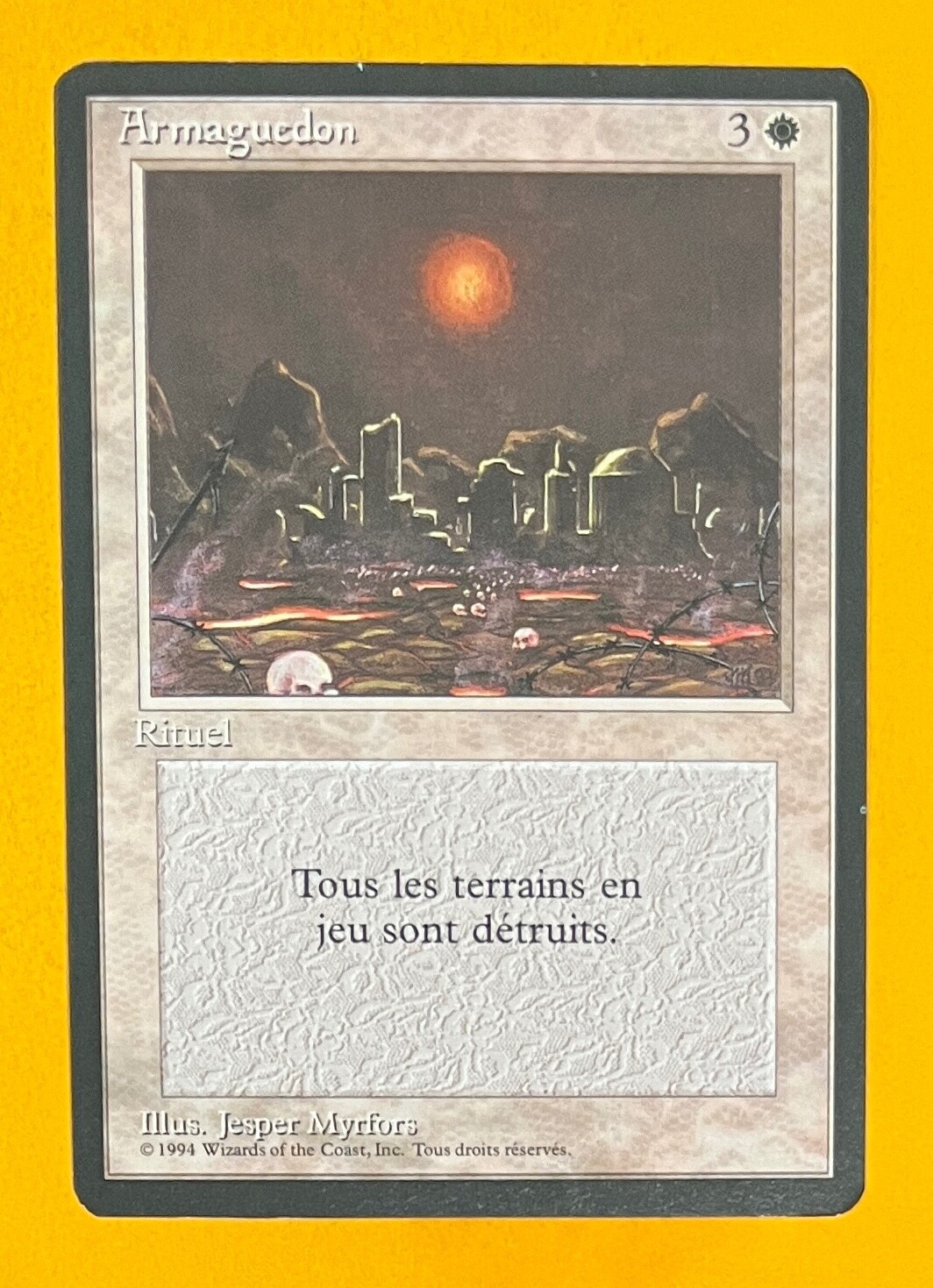 MTG ハルマゲドン/Armageddon 4ED 中国語FBB MTG ハルマゲドン