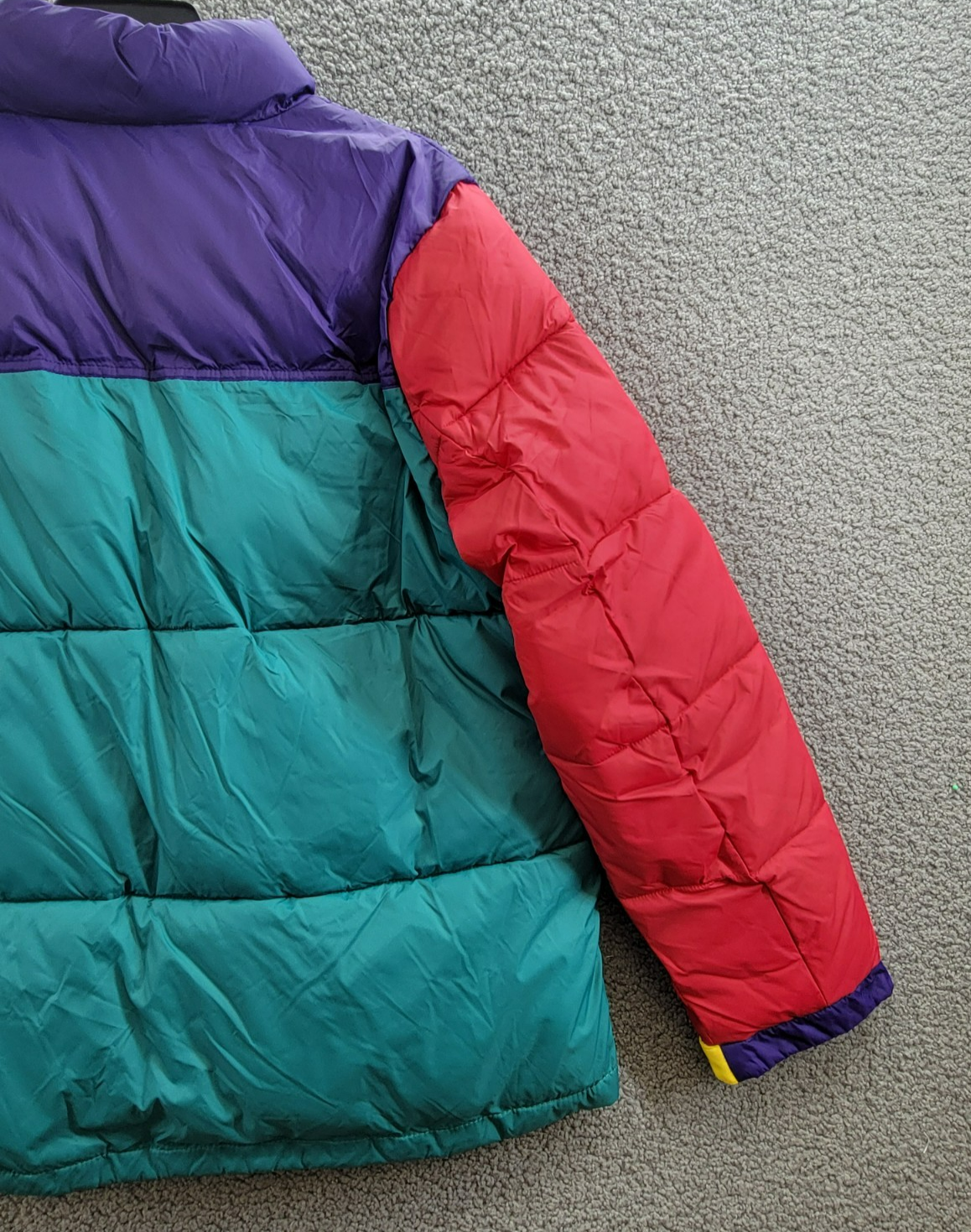 Club Room Colorblocked Quilted Full-Zip Puffer Jacket Men's L Multi Long Sleeve - Picture 15 of 19