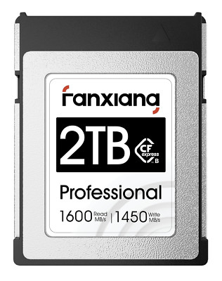 Fanxiang Professional 2TB CFexpress Type-B (1600MBps Read, 1450MBps Write) Card