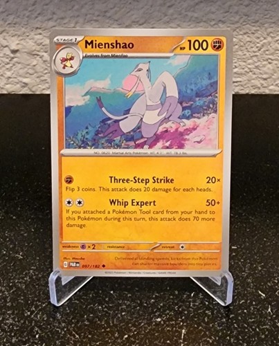 Mienshao - 097/182 Paradox Rift Pokemon - NM/MINT | eBay Mienshao - 097/182 Paradox Rift Pokemon - NM/MINT | eBay