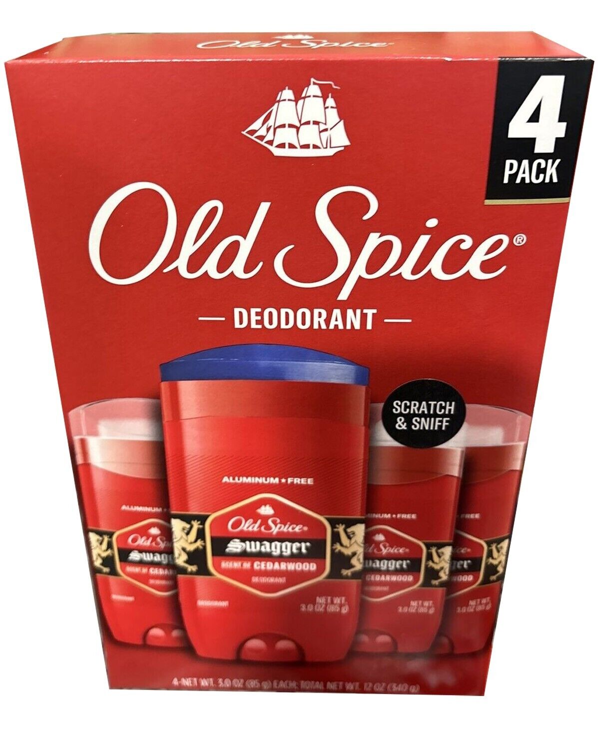 Old Spice Swagger Aluminum Free Deodorant Scent of Cedarwood Old Spice Swagger Aluminum Free Deodorant Scent of Cedarwood