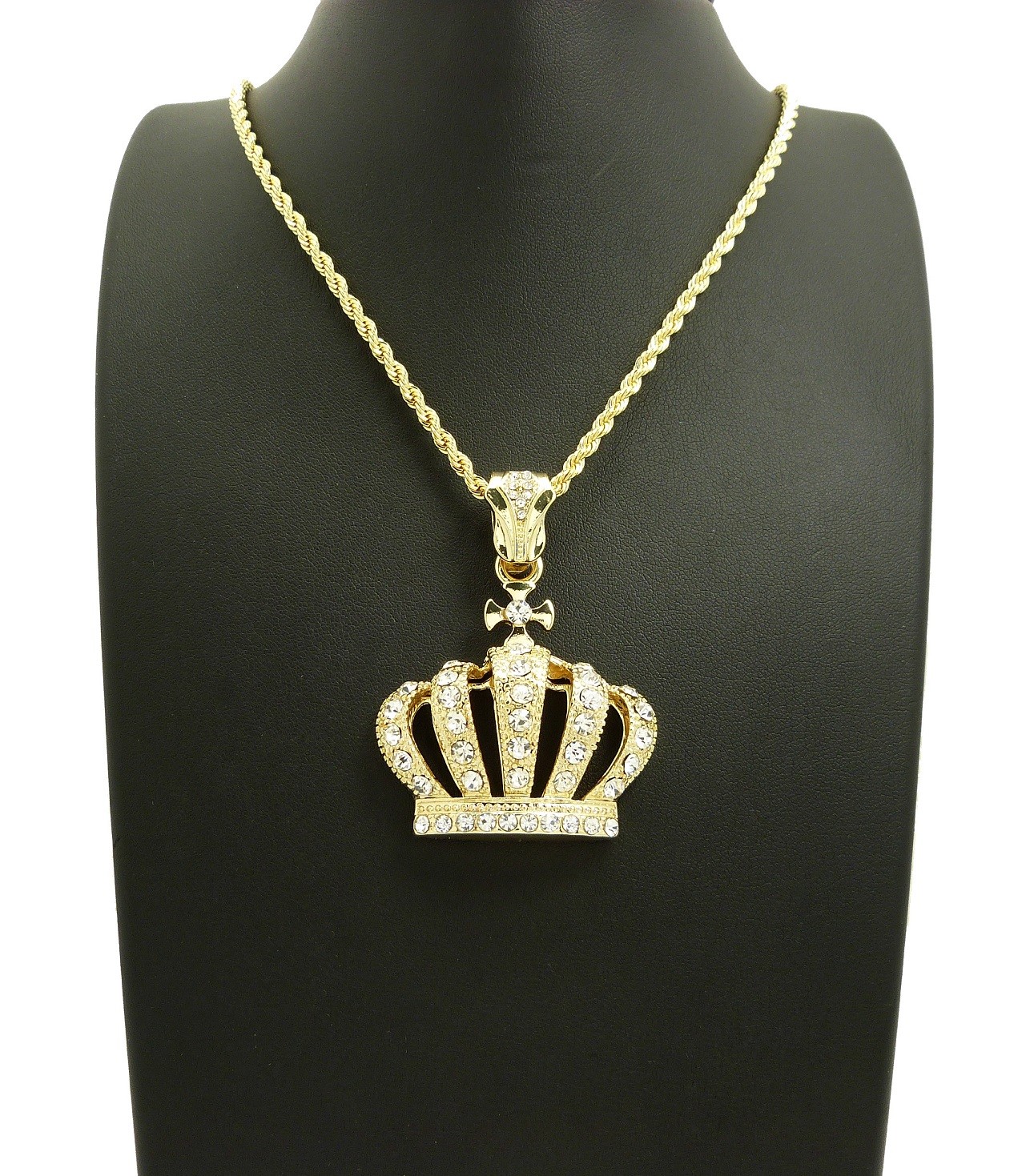 NEW CROWN PENDANT & 24 NEW CROWN PENDANT & 24