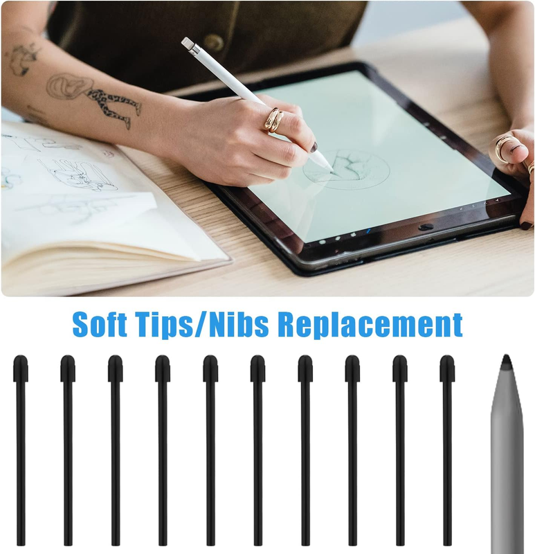 10Psc Marker Pen Tips/Nibs for Remarkable 2, Maker Pen Tip Stylus Nib Wring Acce
