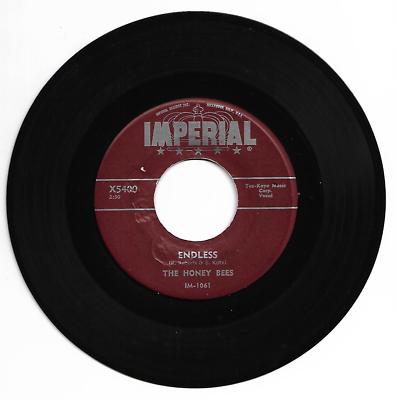SOUL 45 THE HONEY BEES ENDLESS ON IMPERIAL  STRONG VG ORIGINAL