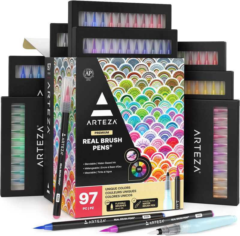 With Flexible Brush Tips, Professional Waterco