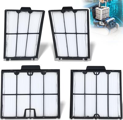 9991467-R4 Ultra-Fine Filter Panels Replacement Part Kit For Dolphin Pentair