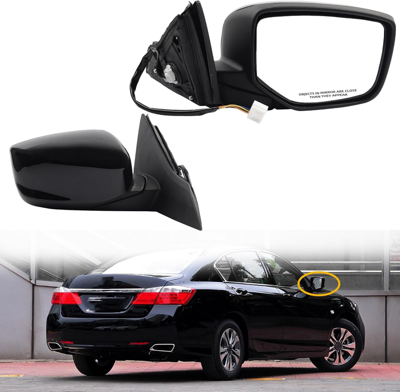 Passenger Side Mirror for 2013-2017 Honda Accord With Power Glass 76208T2FA11