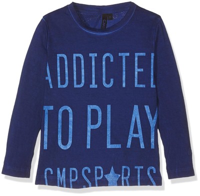 CMP Girls T-shirt, long sleeve, Nautico, 98