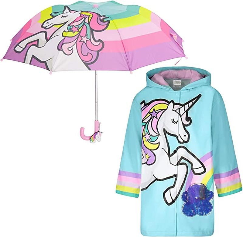 S Set -toddler Umbrellas Kids Rainco