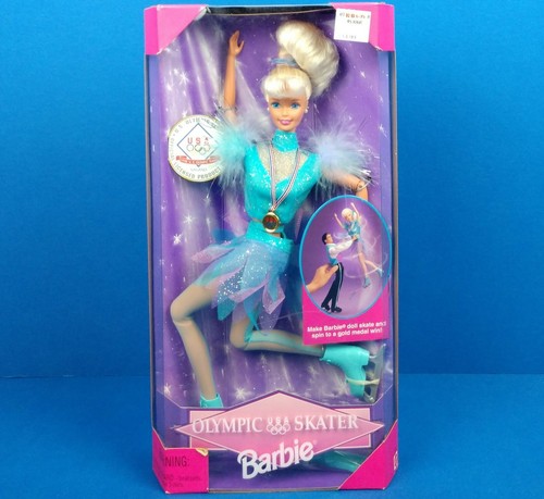 Купить Барби спортсменки Mattel 1997 USA Olympic Skater Barbie Doll ...