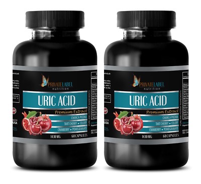 uric acid cleanse - URIC ACID SUPPORT COMPLEX - kidney support - 2 Bottles