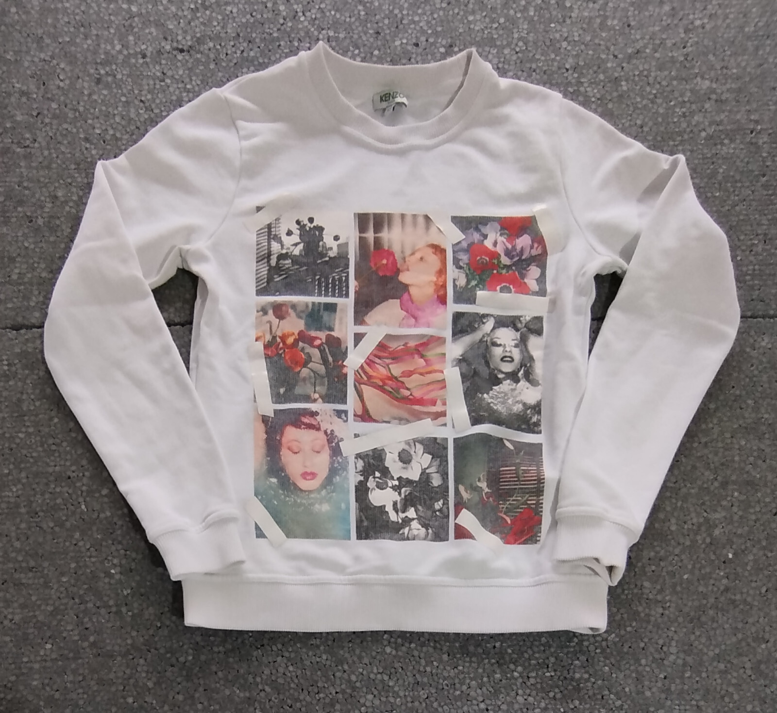 KENZO - KENZO  iphonex / xs ホワイト KENZO Paris Sweatshirt Antonio Lopez size XS Pullover white