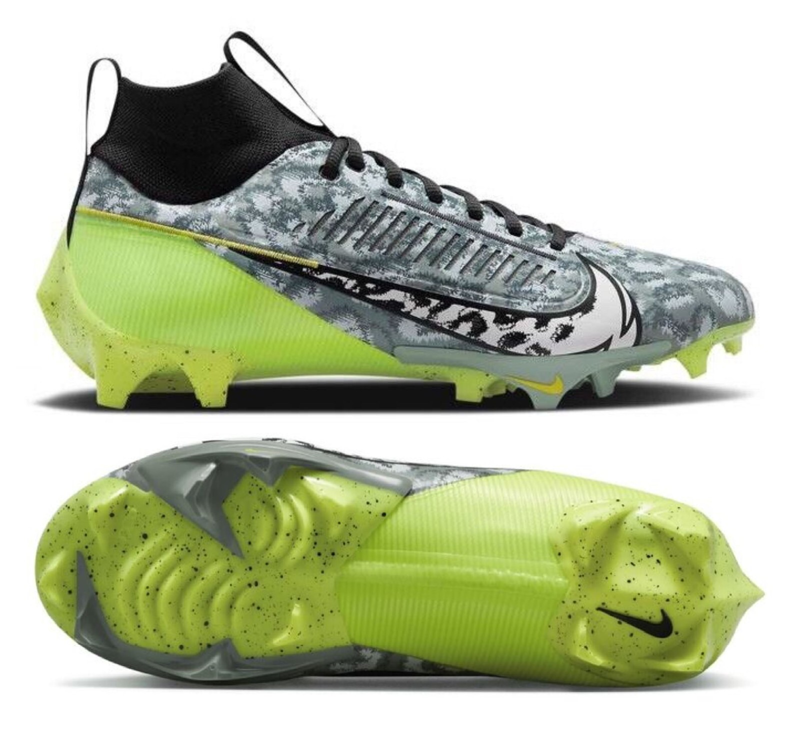Nike Vapor Edge Pro 360 2 Men Football Cleats Shoes, Volt