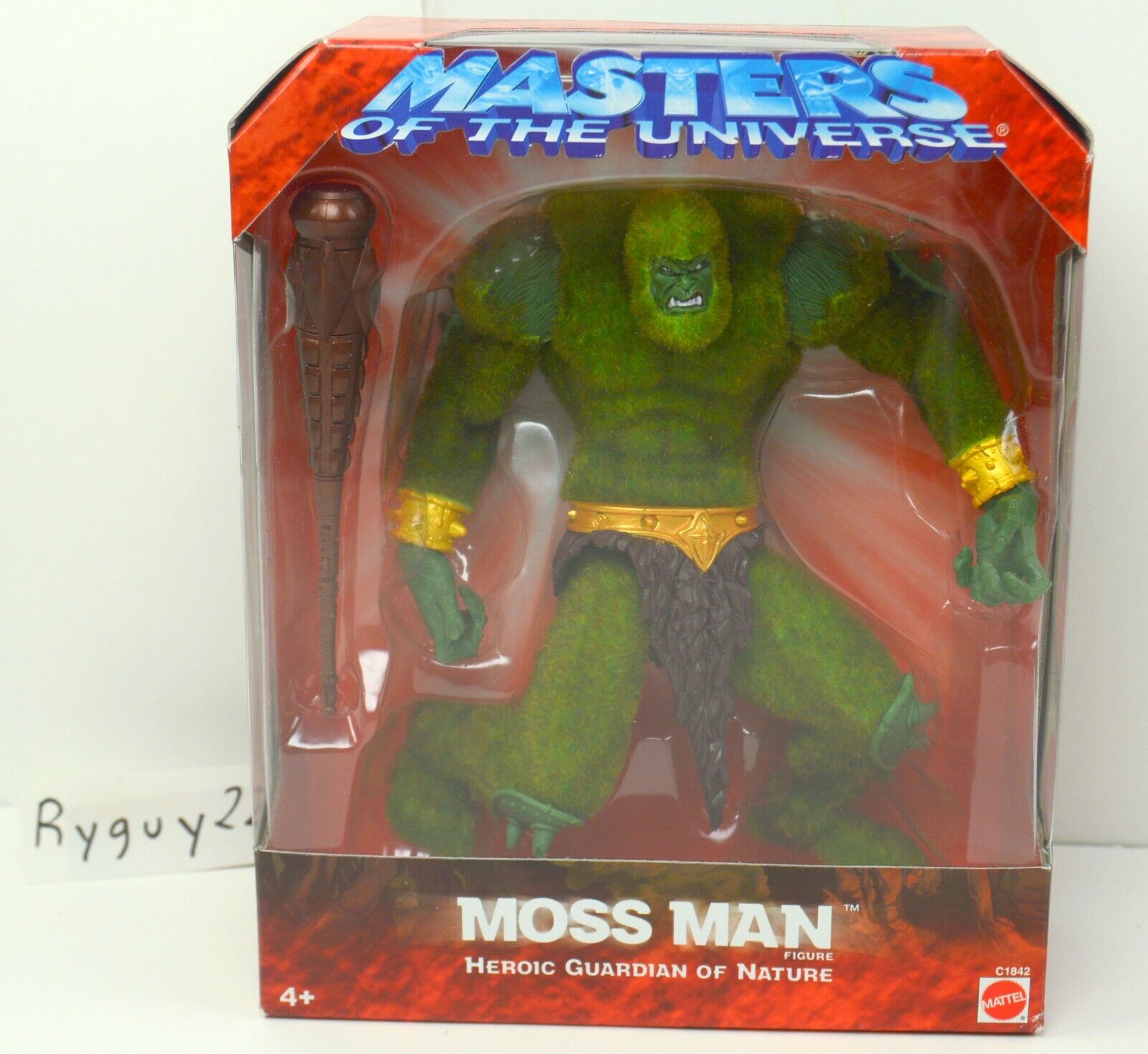 MOTU, Moss Man, He-Man 200x, Masters of the Universe, MISB, sealed box, figure MOTU, Moss Man, He-Man 200x, Masters of the Universe, MISB, sealed box, figure