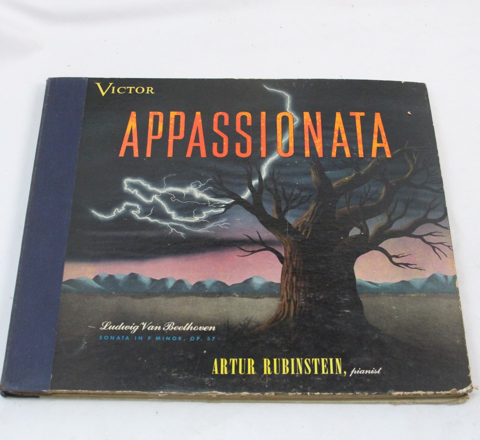 Appassionata 78 rpm Victor Beethoven Sonata F Minor 3