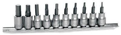 Performance Tool 10pc Socket Set W1387