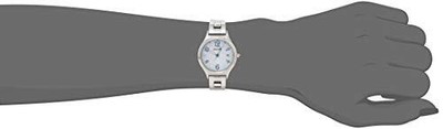 Pre-owned Citizen Watch Wicca Solar Tech Radio Clock Happy Diary