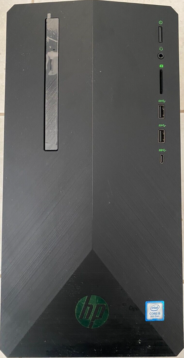 HP 690-0073w Pavilion Gaming i5-9400F 2.9GHz GTX 1660 Ti 6GB 8GB Ram 256gb SSD Win 10 Home Black HP 690-0073w Pavilion Gaming i5-9400F 2.9GHz GTX 1660 Ti 6GB 8GB Ram 256gb SSD Win 10 Home Black