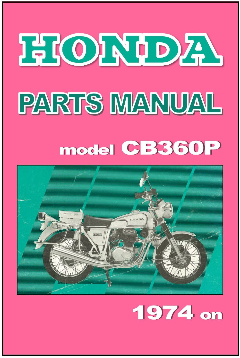 海外用 HONDA 360/400/600 Shop Manual 海外用 HONDA 360/400/600 Shop Manual