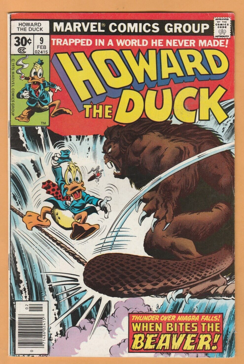 ハワードザダック Howard the Duck #1 (1976) CGC 9.4 First appearance Beverly