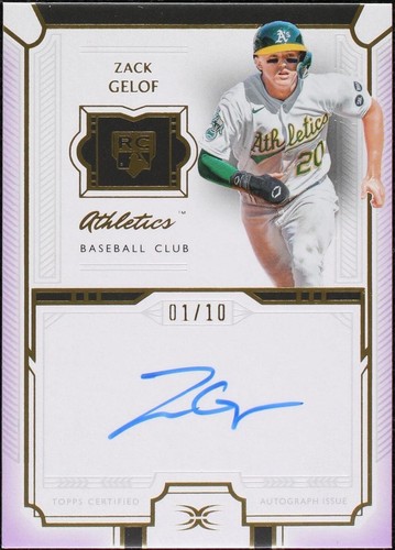 2024 Topps Definitive Collection - Zack Gelof #DRA-ZG1