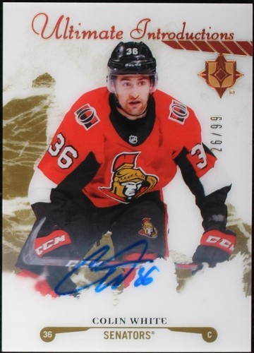 2017-18 Ultimate Collection - Colin White #UI-11