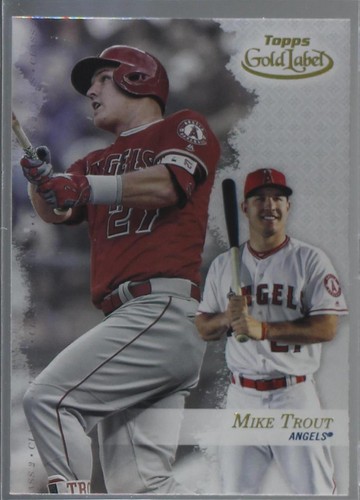 2017 Topps Gold Label - Mike Trout #25