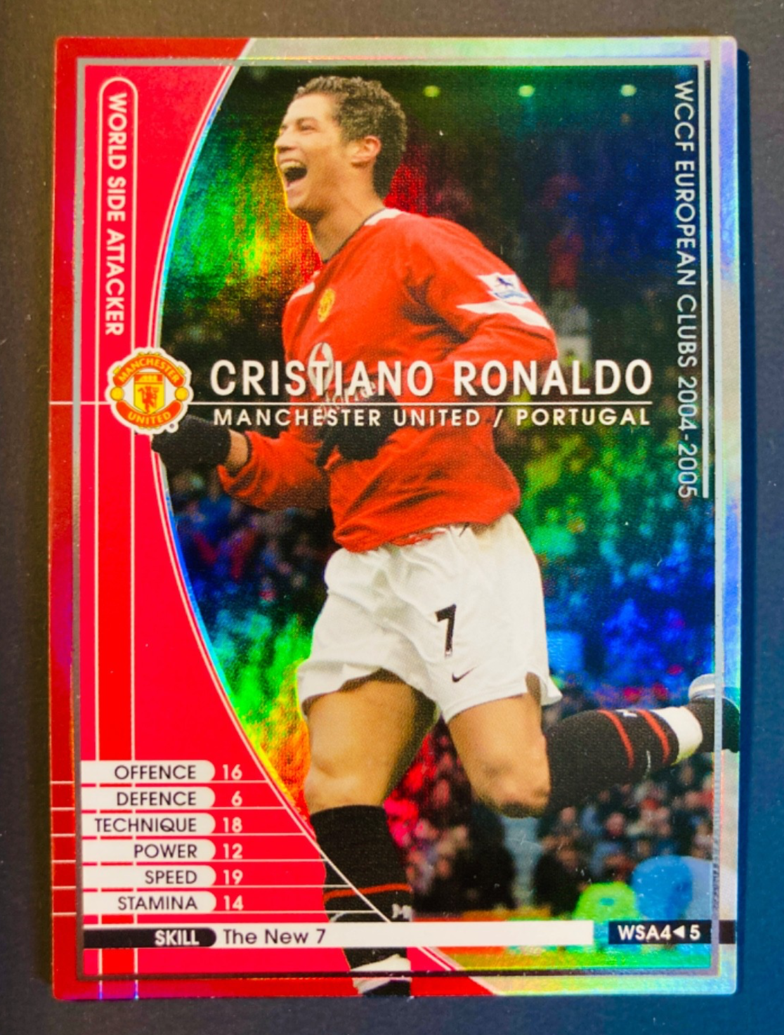 WCCF 2004-2005 黒 クリスティアーノ・ロナウド 英語版 WCCF 2004-2005