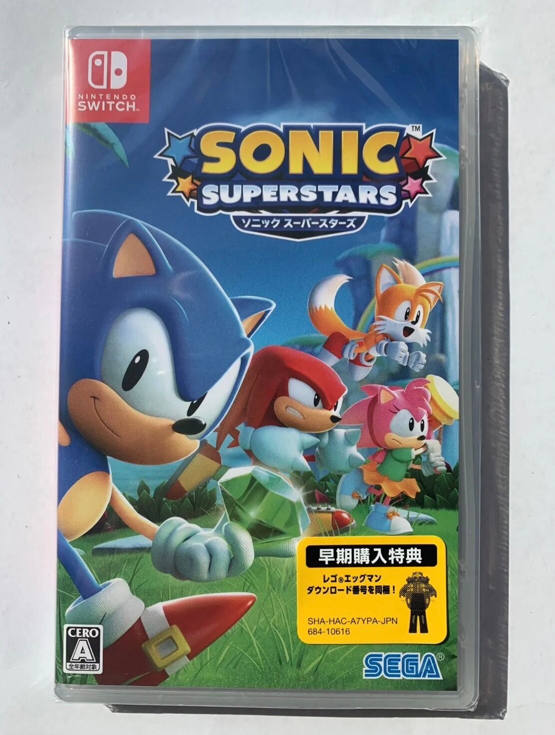 Nintendo Switch Sonic Superstars SEGA New Free Shipping From Nintendo Switch Sonic Superstars SEGA New Free Shipping From