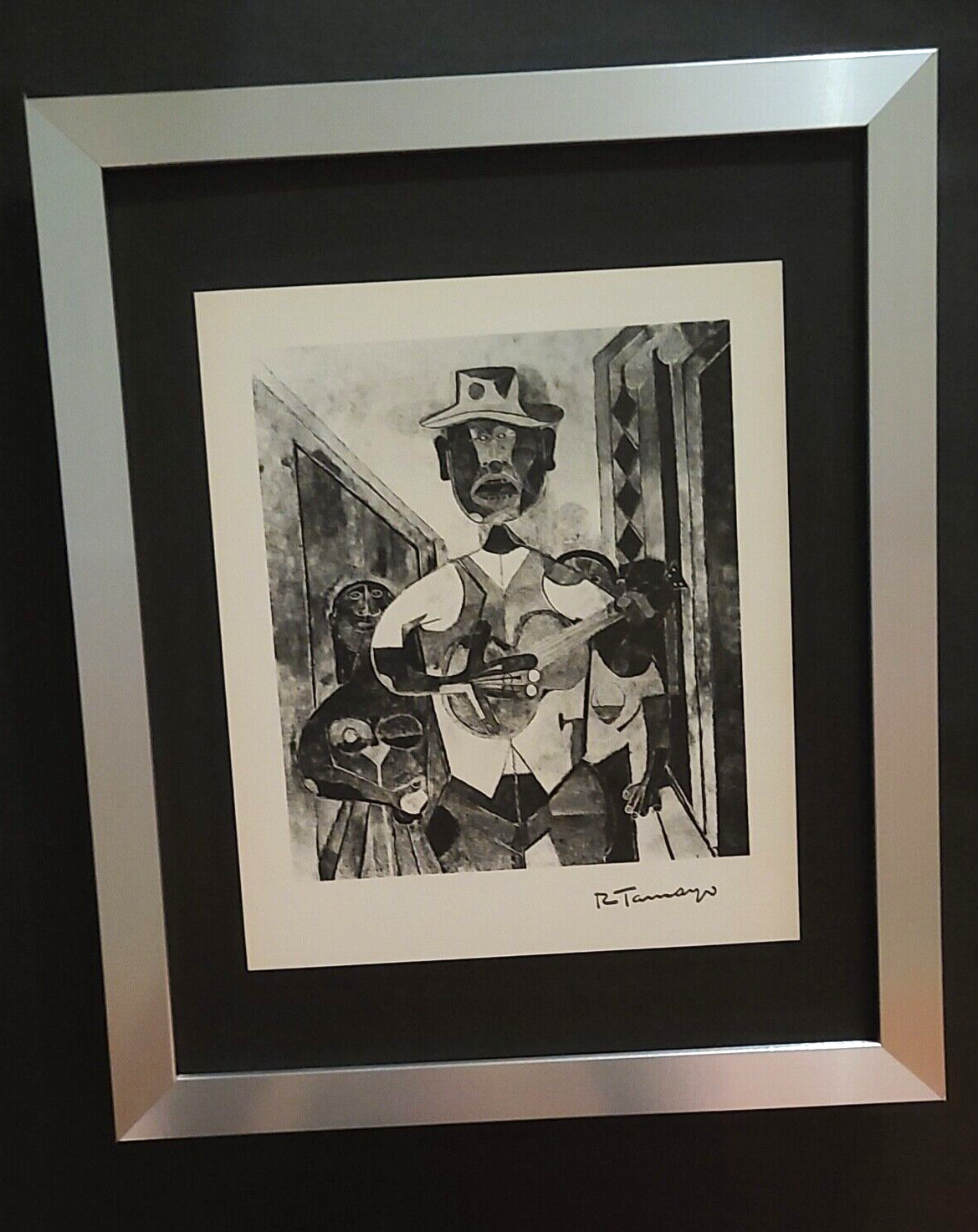 RUFINO TAMAYO | Vintage 1947 Signed | Mounted & Framed