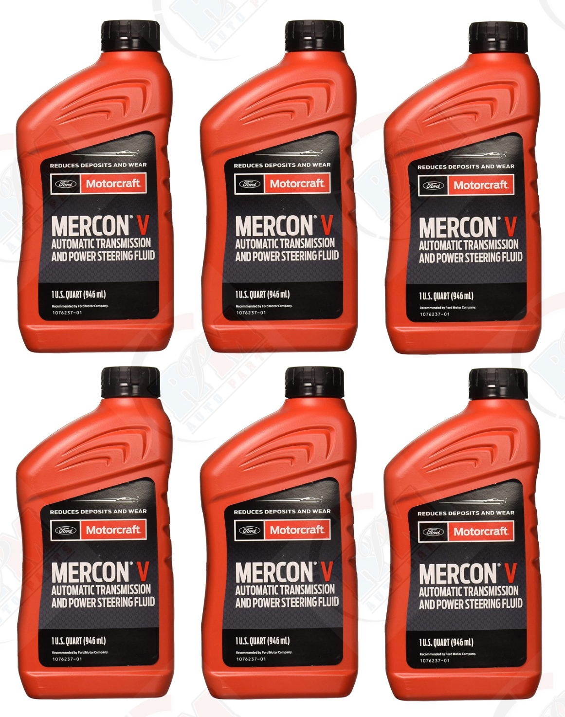 Set Of 6 Motorcraft Mercon V Atf Automatic Transmission Fluid