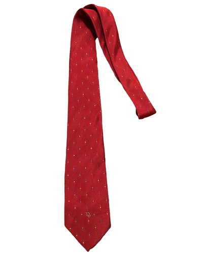 【Dior】Design multicolour Italian tie Vintage CHRISTIAN DIOR Monsieur Silk Tie Multicolor Abstract
