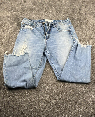 Light wash hotsell denim mom jeans