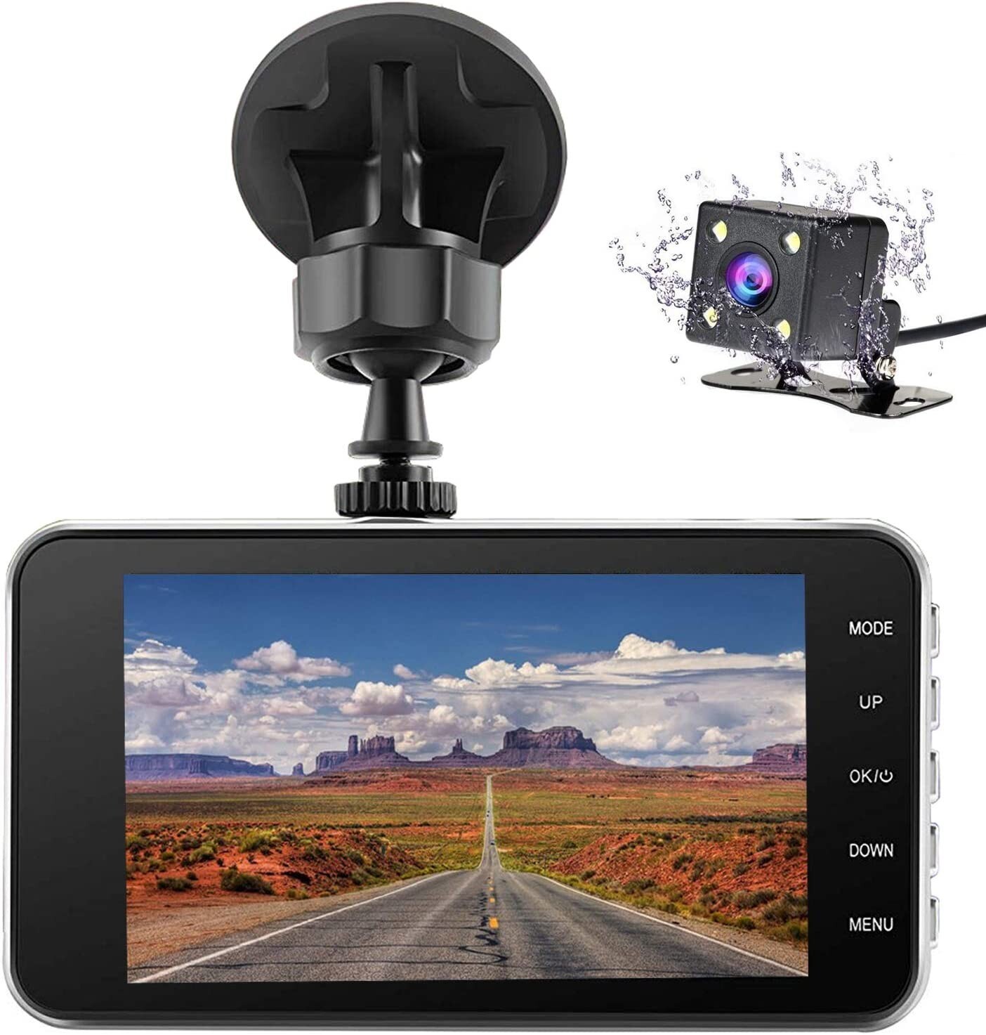 Dash cam dual. Dash cam.
