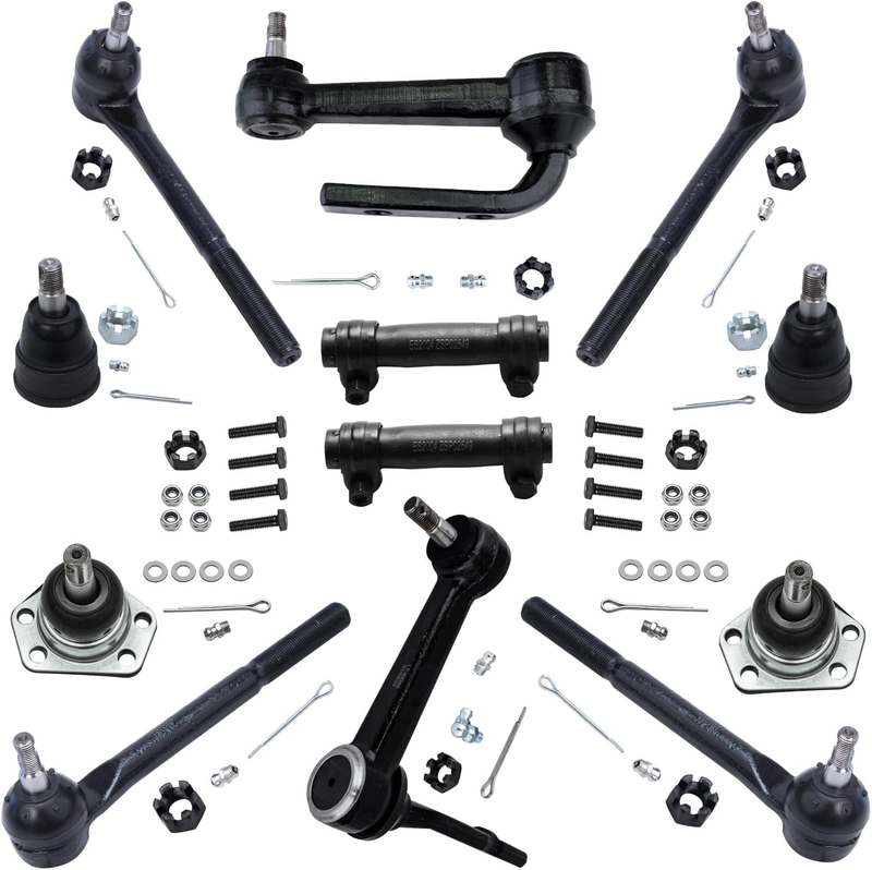2WD 12mm Bolt Front 12pc Suspension Kit for 1990-2005 Chevrolet Astro GMC Safari