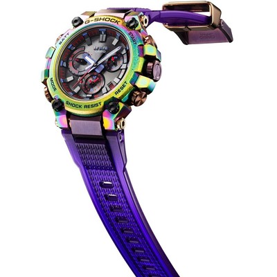 Pre-owned Casio G-shock Mtg-b3000 Aurora Rainbow Limited Edition Watch - Brand
