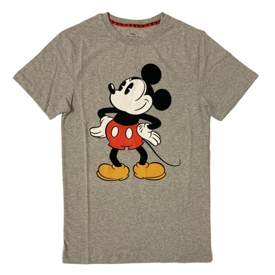 

Мужская футболка с коротким рукавом и рисунком Микки Мауса Disney, Grey