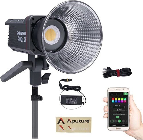 Aputure Amaran 200x S LED Video Light Bi-Color 2700K-6500K