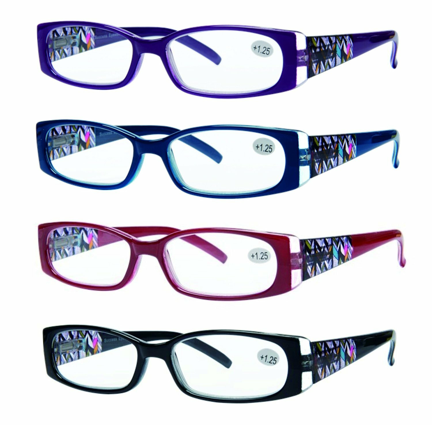 READING GLASSES 4 Pack Quality Stylish Designed Womens 
