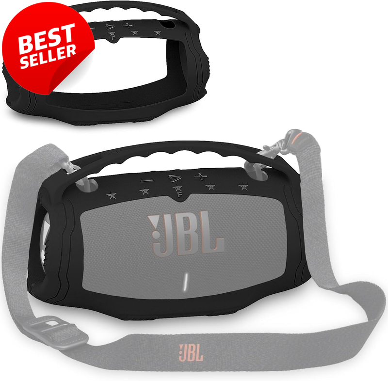 JBL Xtreme 4 Silicone Case Cover Shockproof Protective Skin Black - US