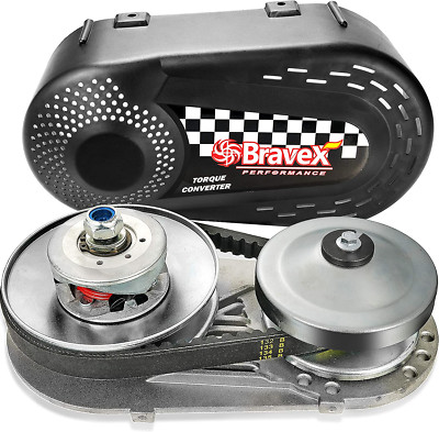 Go Kart Torque Converter for Predator 212 Clutch Set, Replaces Comet TAV2 3/4...